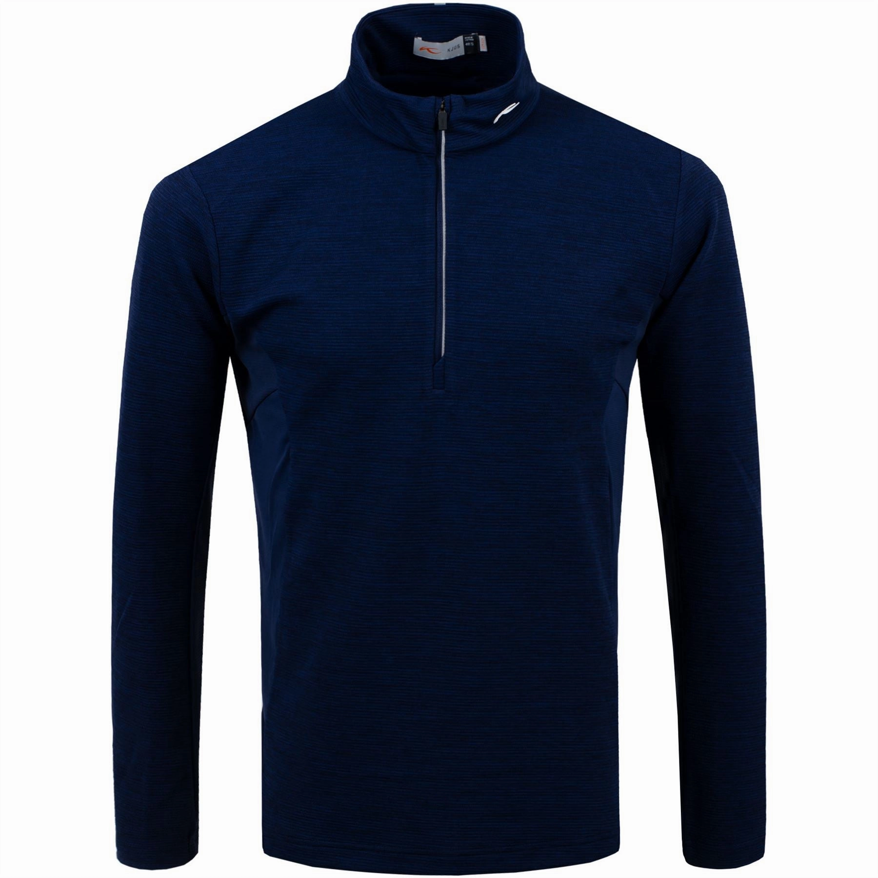 Roman Half Zip Mid Layer Atlanta Blue Kjus men's performance outerwear