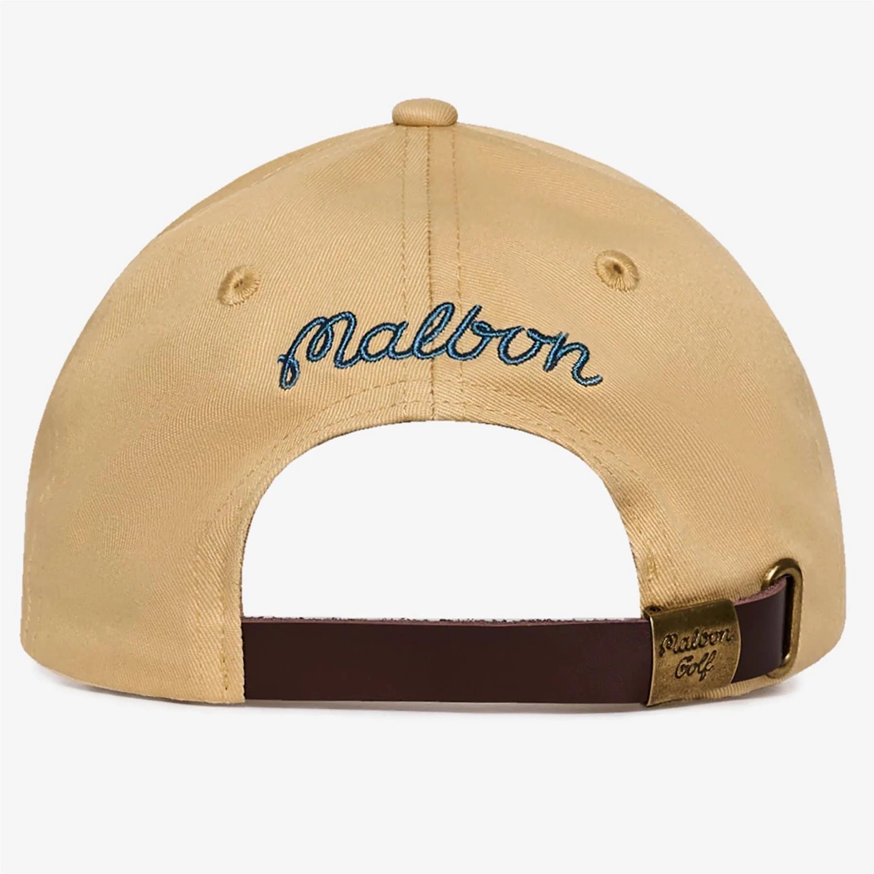 Romano Dad Cap Dark Khaki Malbon Men's Golf Lifestyle Wear