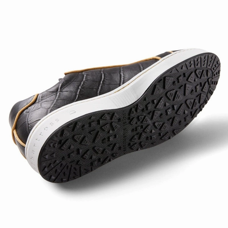 Royal Albartross Buckingham Shoe - Black/Gold women's performance golf shoes
