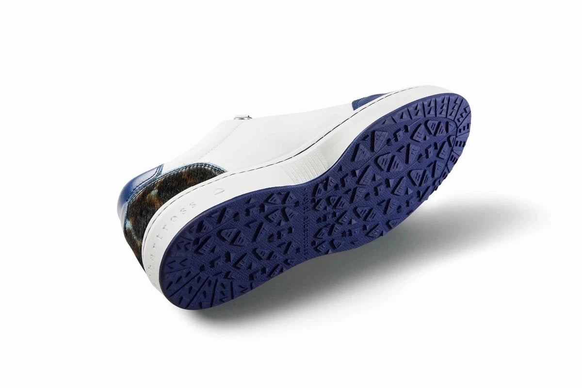 Royal Albartross Fieldfox Dream Shoe - Blue Leopard women's performance golf shoes