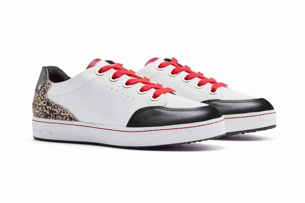 Royal Albartross Fieldfox Golf Shoe - Wild (White/Black) women's performance golf shoes