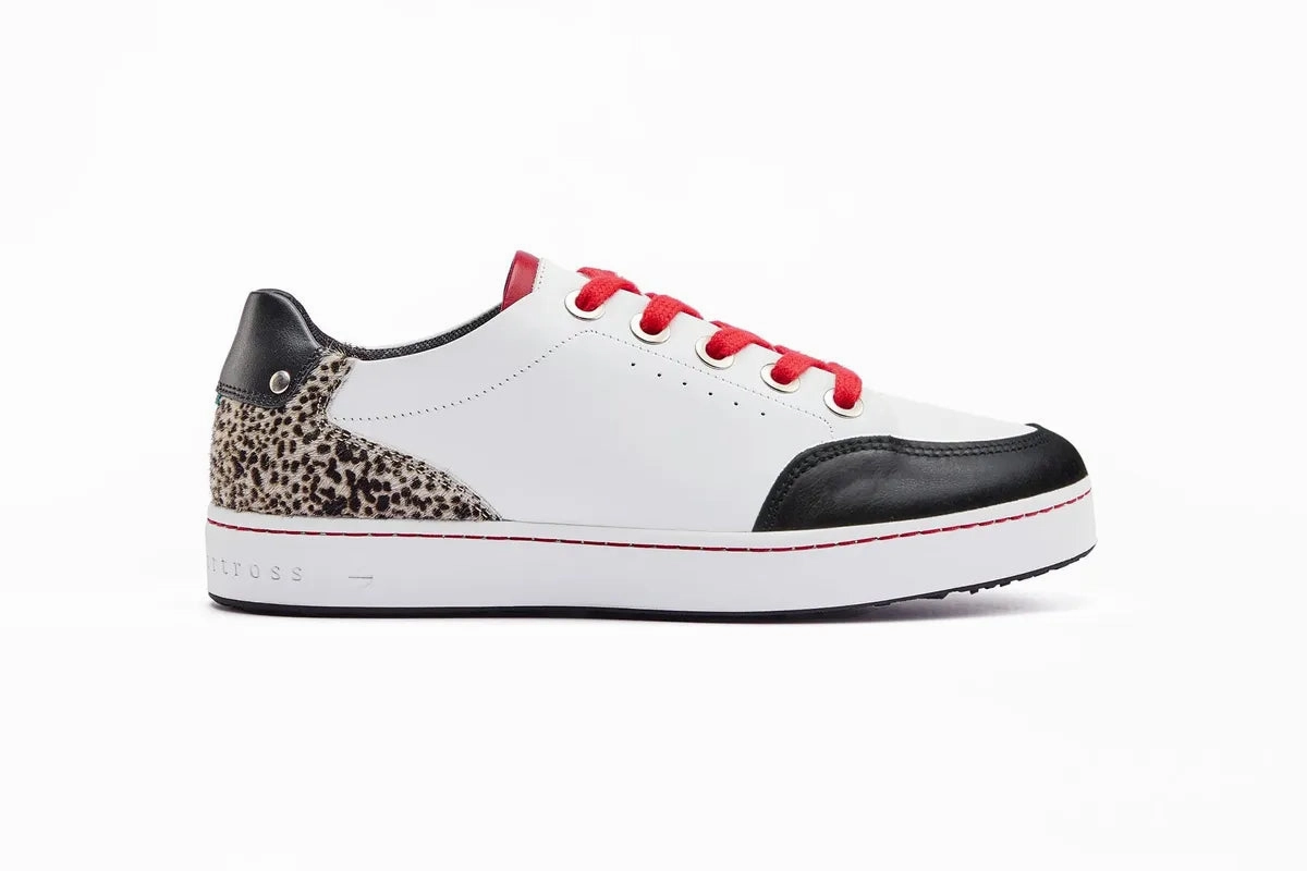 Royal Albartross Fieldfox Golf Shoe - Wild (White/Black) women's performance golf shoes