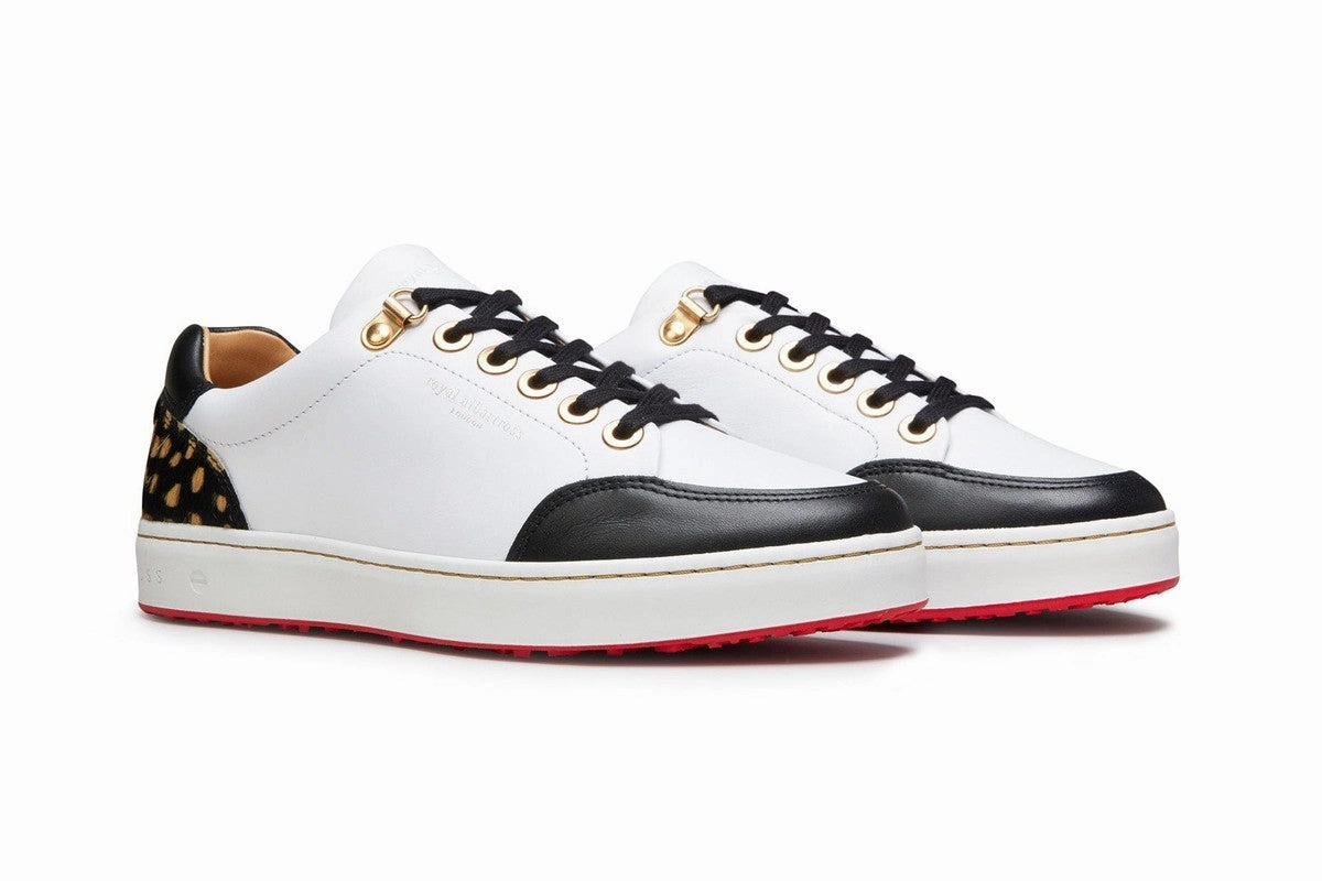 Royal Albartross Fieldfox Lynx Shoe - White/Black women's performance golf shoes