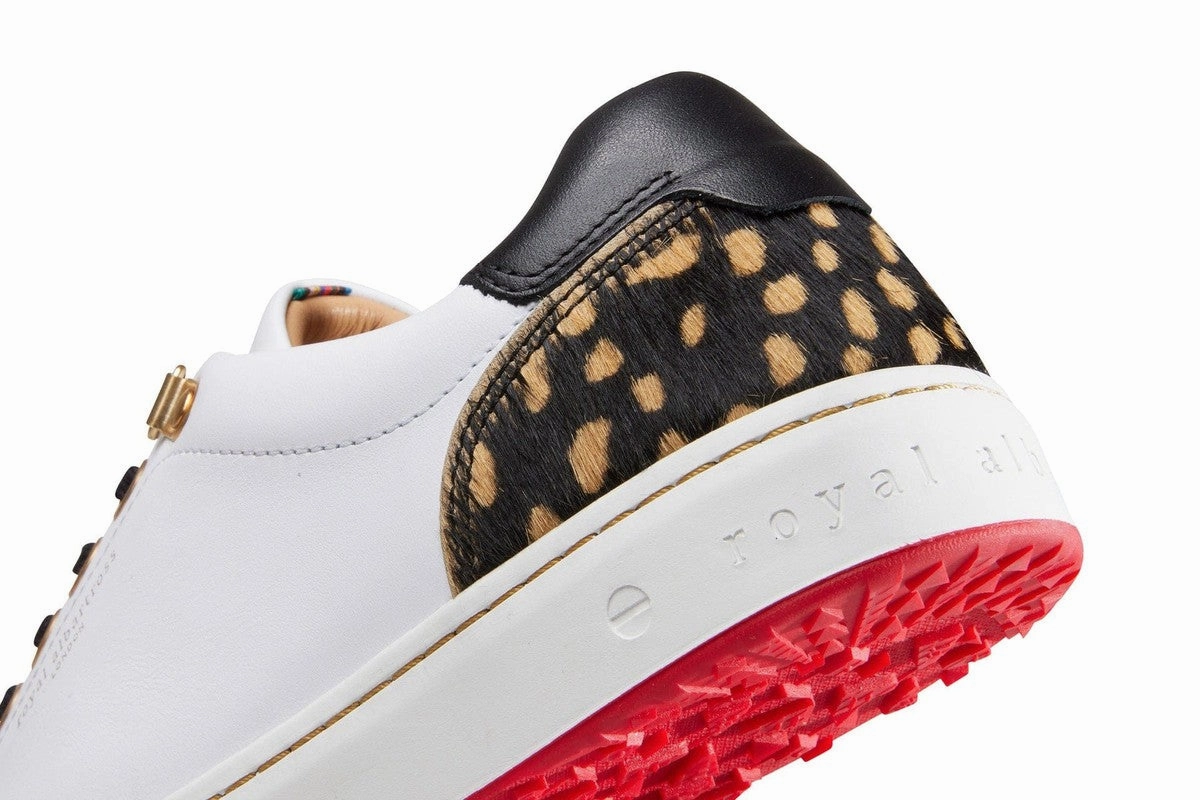 Royal Albartross Fieldfox Lynx Shoe - White/Black women's performance golf shoes