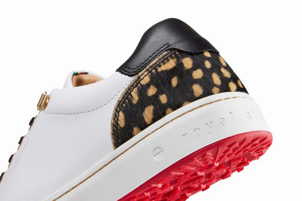 Royal Albartross Fieldfox Lynx Shoe - White/Black women's performance golf shoes