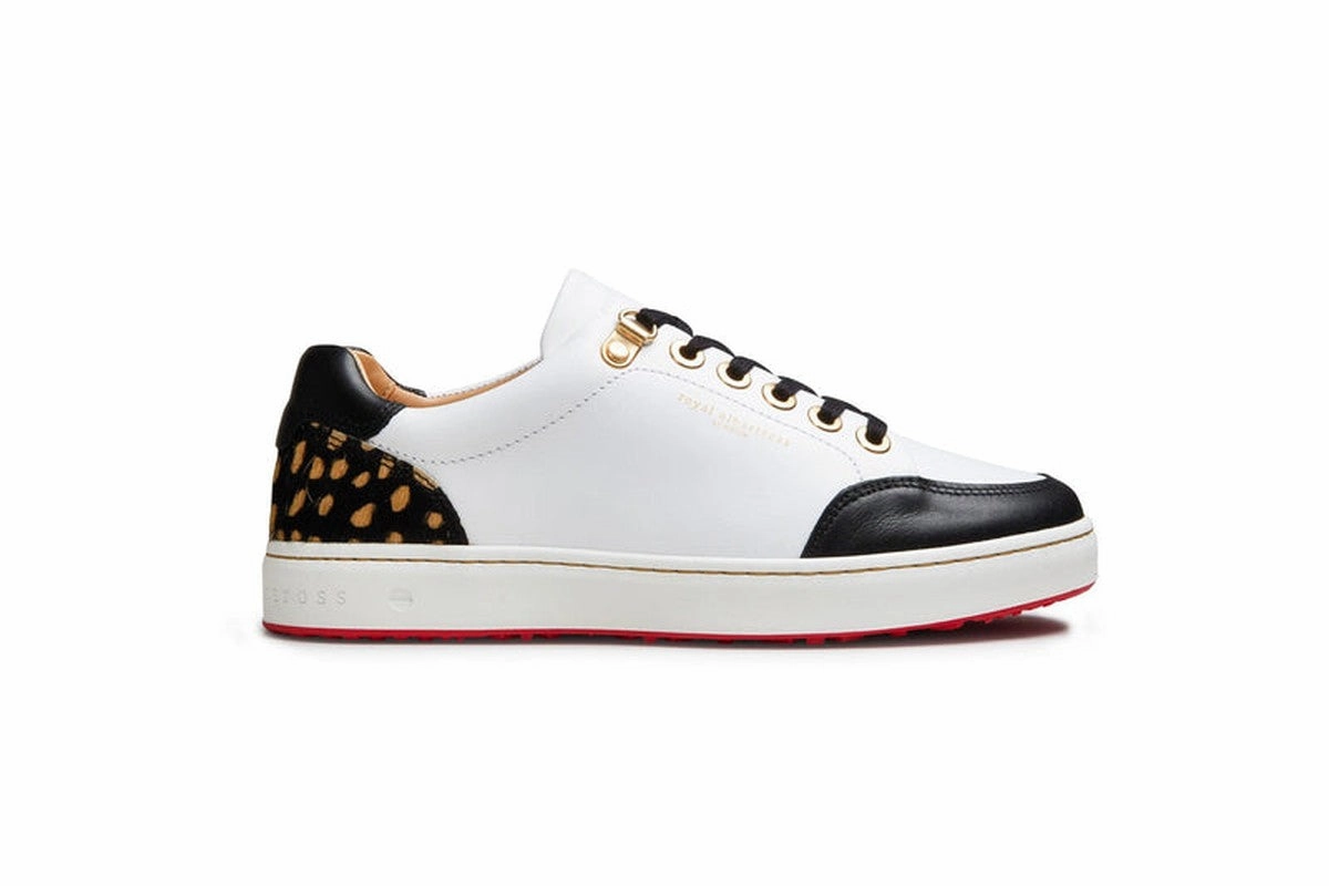 Royal Albartross Fieldfox Lynx Shoe - White/Black women's performance golf shoes