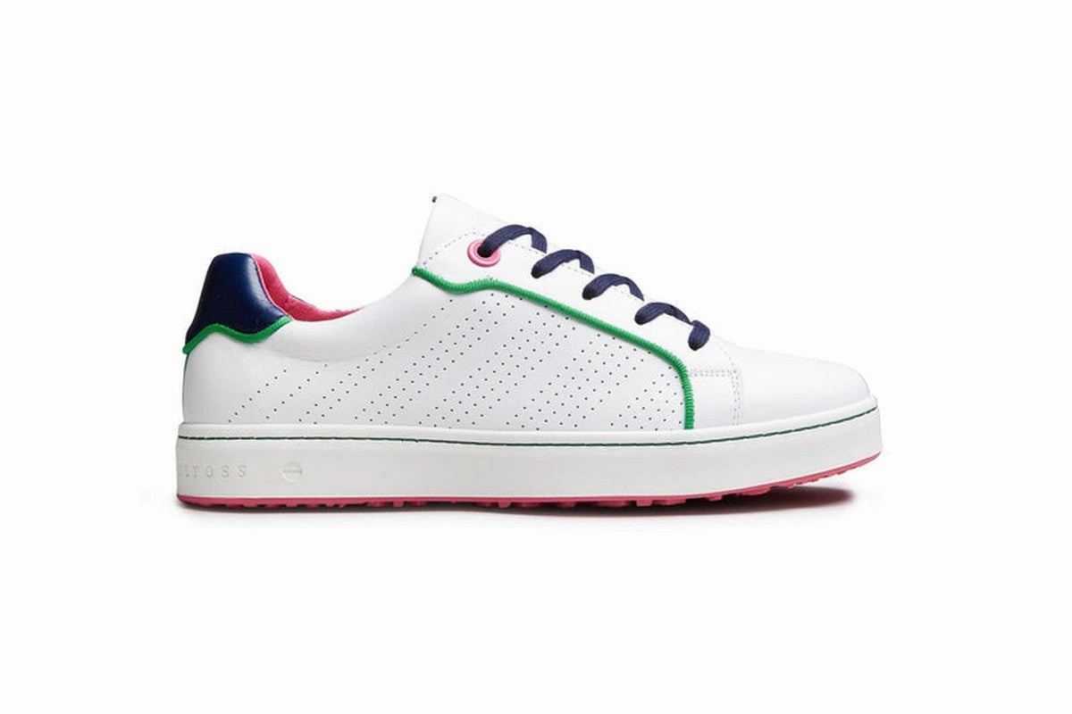 Royal Albartross Hampton Shoe - White/Navy women's performance golf shoes