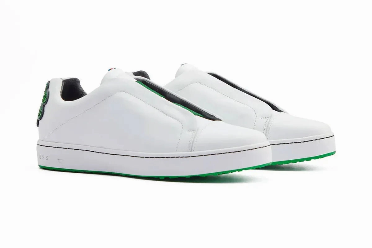 Royal Albartross Queen Lady Luck Golf Shoe - White/Green women's performance golf shoes
