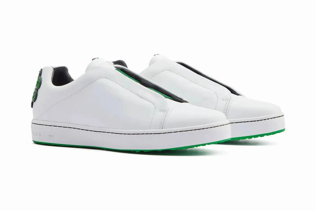Royal Albartross Queen Lady Luck Golf Shoe - White/Green women's performance golf shoes