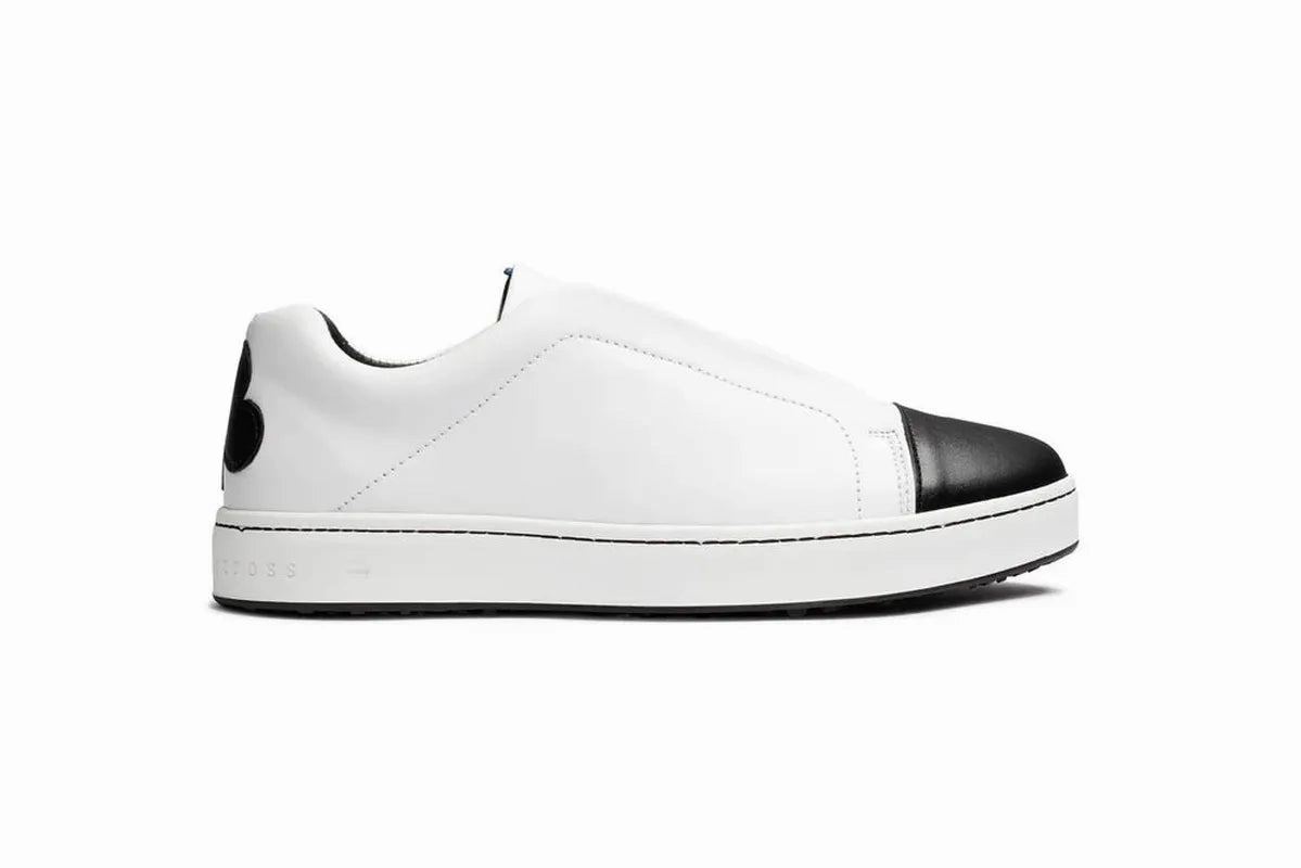 Royal Albartross Queen of Clubs Shoe - White/Black women's performance golf shoes