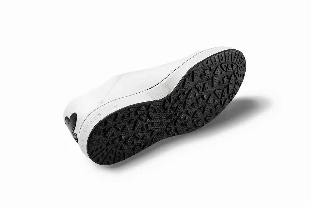 Royal Albartross Queen of Clubs Shoe - White/Black women's performance golf shoes
