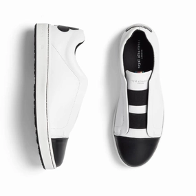 Royal Albartross Queen of Clubs Shoe - White/Black women's golf shoes