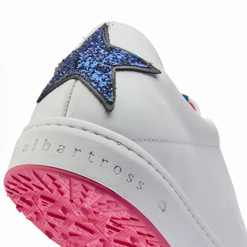 Royal Albartross Queen of Hollywood Shoe - White women's performance golf shoes
