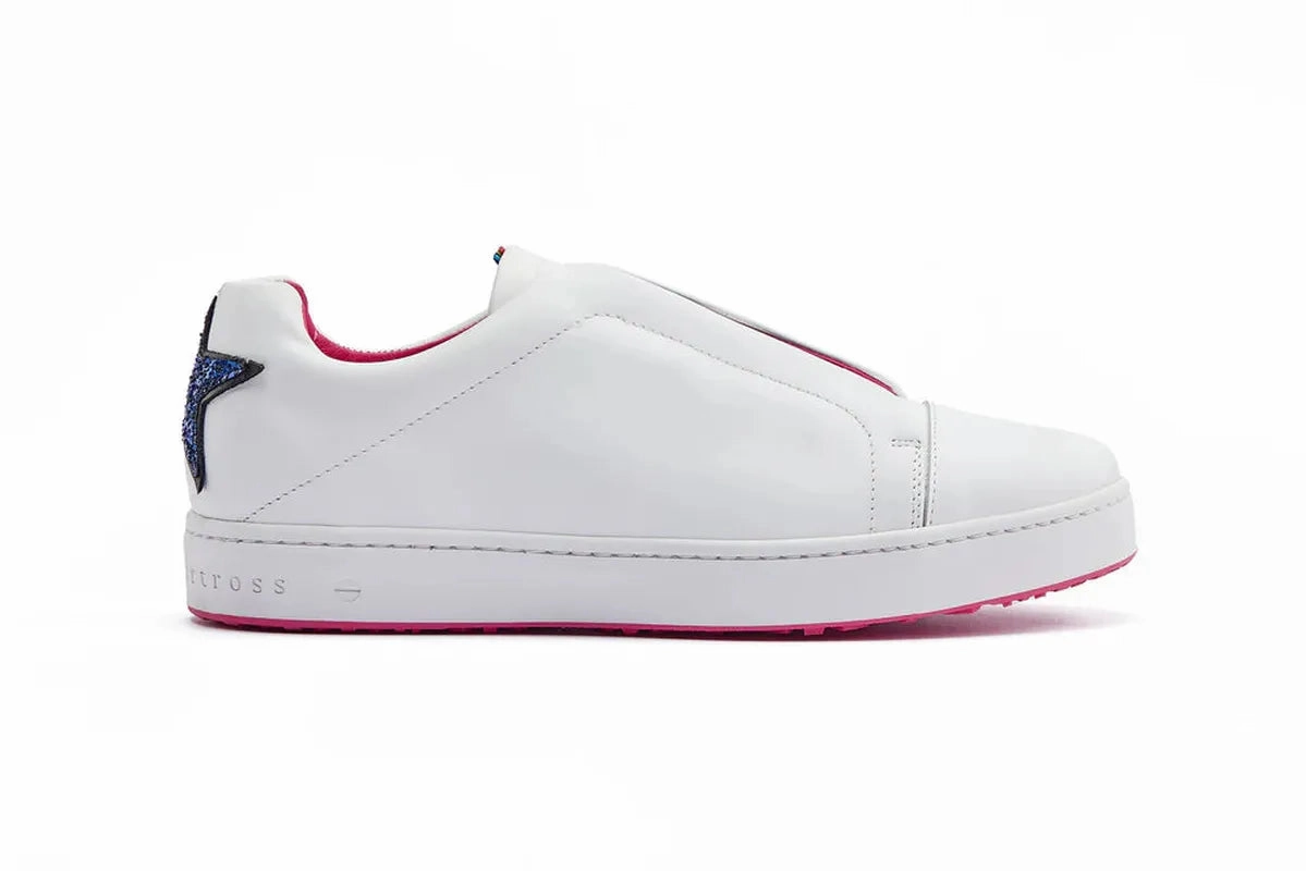 Royal Albartross Queen of Hollywood Shoe - White women's performance golf shoes