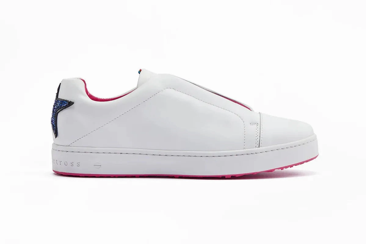 Royal Albartross Queen of Hollywood Shoe - White women's performance golf shoes