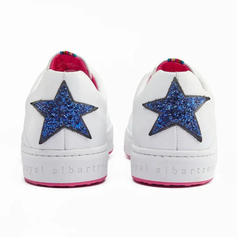 Royal Albartross Queen of Hollywood Shoe - White women's performance golf shoes
