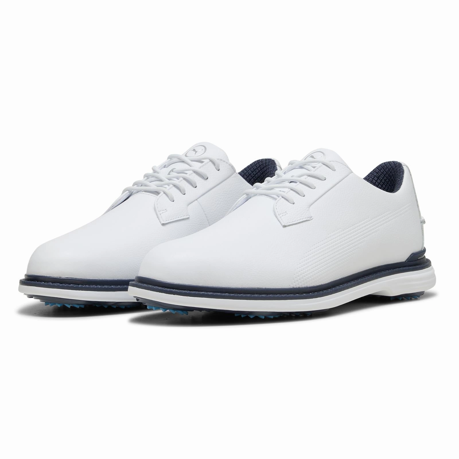 Royale Golf Shoes Puma White/Deep Navy/Team Light Blue Puma Men's Athletic Shoes