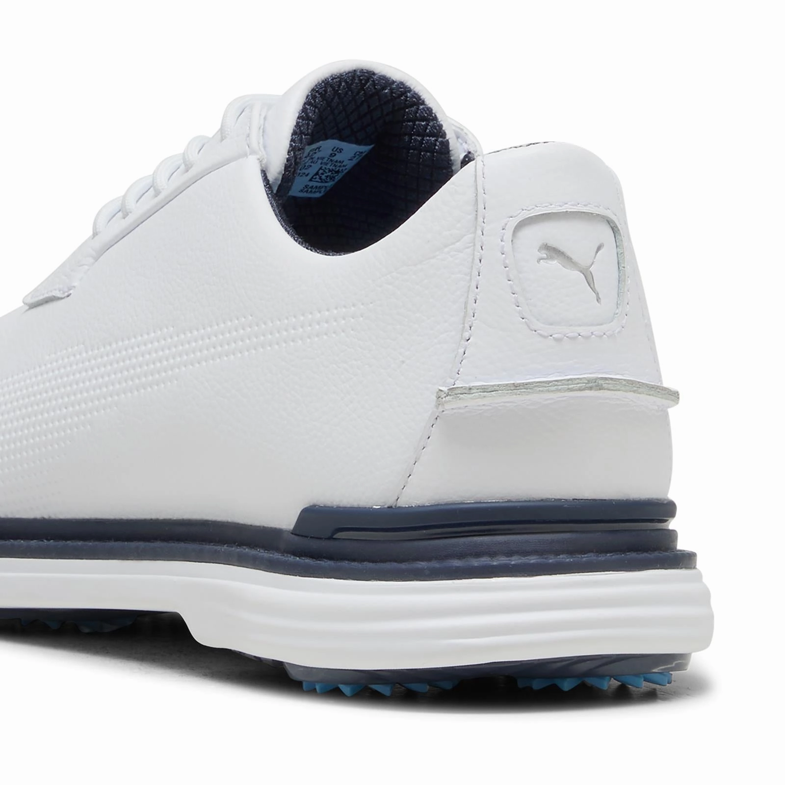 Royale Golf Shoes Puma White/Deep Navy/Team Light Blue Puma Men's Athletic Shoes
