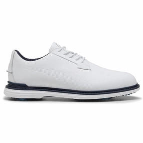 Royale Golf Shoes Puma White/Deep Navy/Team Light Blue Puma men's athletic clothing