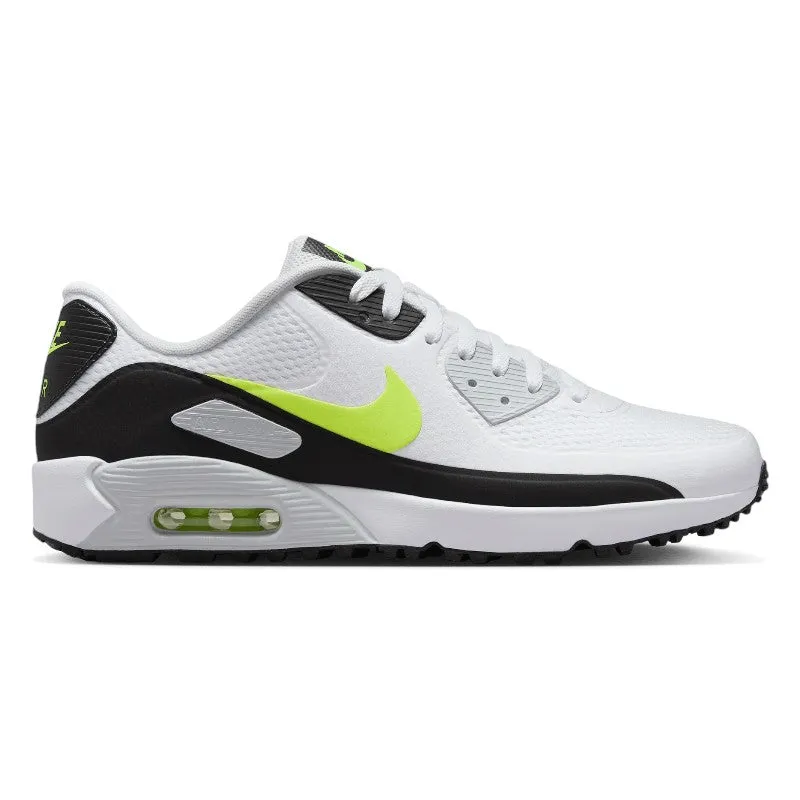 Molded Footbed Shoes Rugged Outdoor Boots Nike Air Max 90G Golf Shoes HV9305 Comfort Fit Trainers Wide Fit Shoes