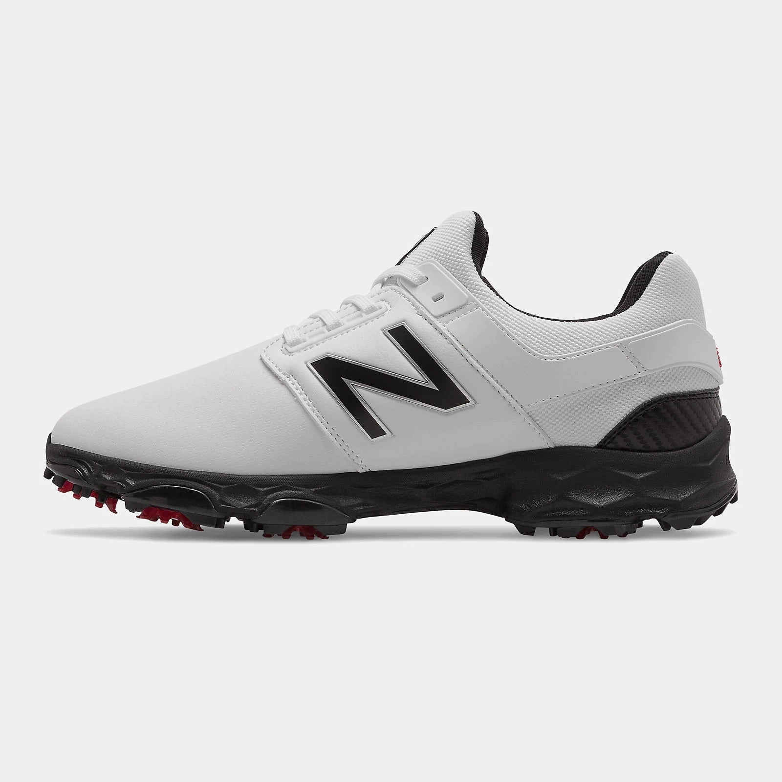 Foam Midsole Shoes, Classic Athletic Look New Balance Fresh Foam LinksPro Golf Shoes - White