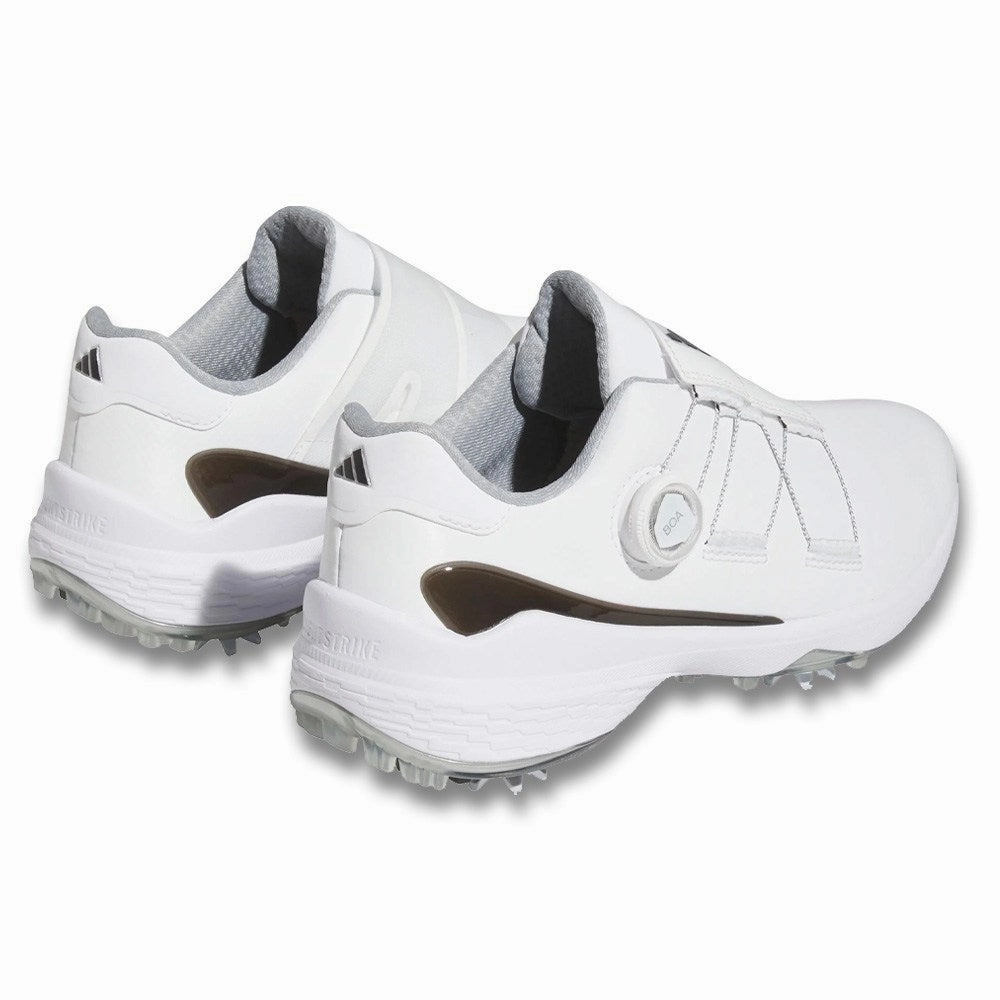 Hybrid Lifestyle Sneakers Adidas ZG23 BOA Golf Shoes Cloud White/Core Black/Silver Metallic - 23 Men