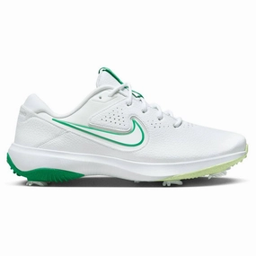 Run Boost Nike Victory Pro 3 Golf Shoes White/Summit White/Stadium Green - SP24 Unisex Gel Cushion Sneakers Running Sneakers, Motion Control Shoes