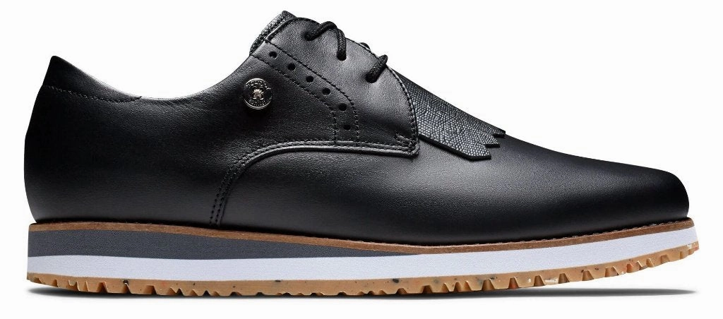 Casual Footwear, Cozy Slip-Ons Running Style Footjoy Women's Black FJ Sport Retro Golf Shoes Size 8  MSP$130 Anti-Slip Work Shoes