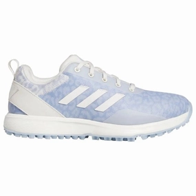 Stretchable Shoes Running Style New Women's Adidas S2G SL Golf Shoe Blue Dawn/White Easy Motion Comfortable Soles