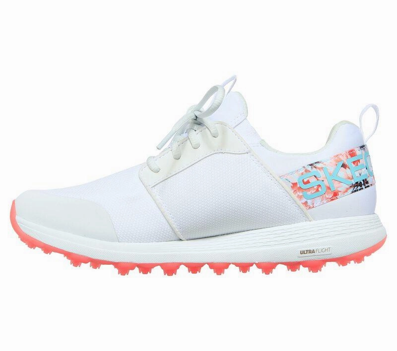 Cozy House Slippers, Lace-Up Sneakers, Trendy Athletic Shoes Women's Wide Fit Skechers Go Golf Max Sport Tropics Sports Sneakers
