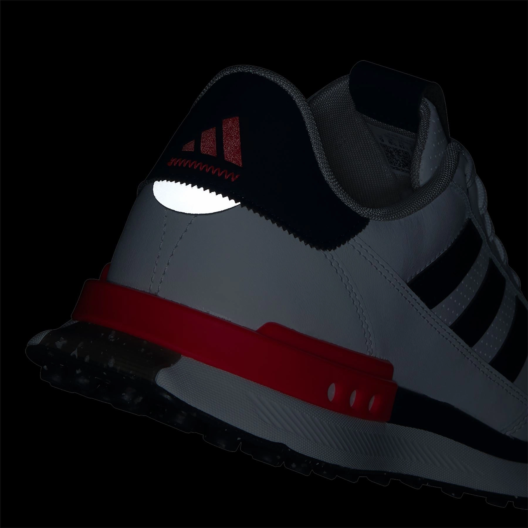 S2G Spikeless Leather 24 Golf Shoes White/Navy/Red Adidas Men's Sportswear