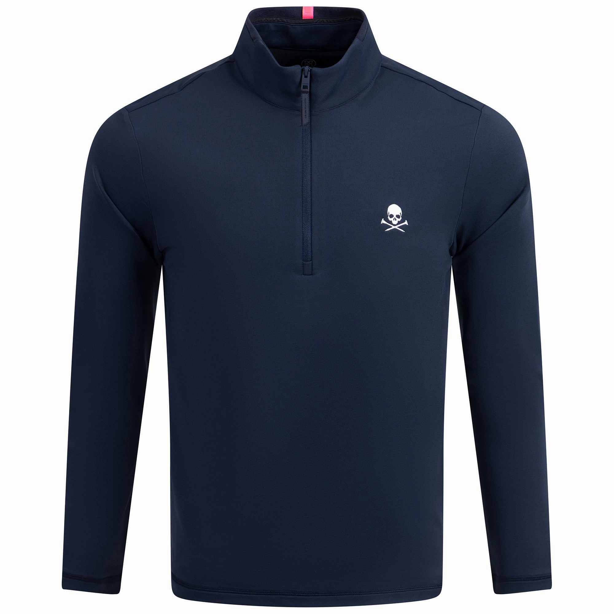 S&T Brushed Back Tech Quarter Zip Mid Layer Twilight G/Fore Men's Fashion