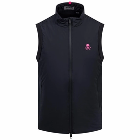 S&T TG X Highlight The Stinger Hybrid Stretch Gilet Onyx G/Fore men's golf fashion