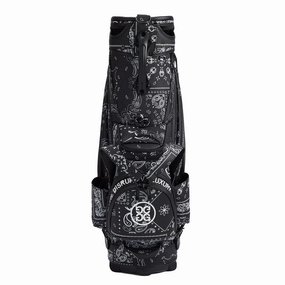 Saffiano Boro Tour Golf Bag Onyx G/Fore men's golf fashion