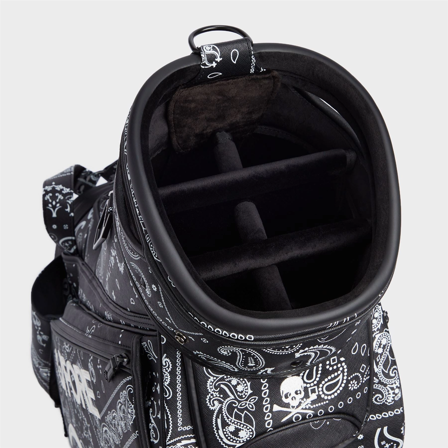 Saffiano Boro Tour Golf Bag Onyx G/Fore Men's Fashion
