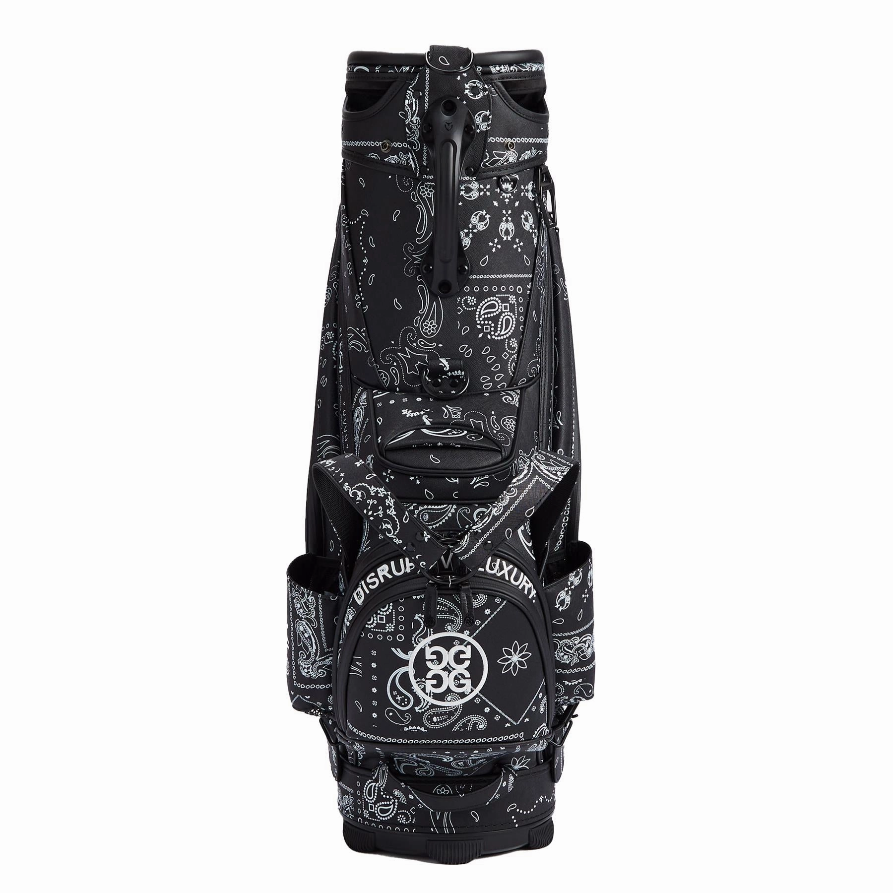 Saffiano Boro Tour Golf Bag Onyx G/Fore men's golf fashion