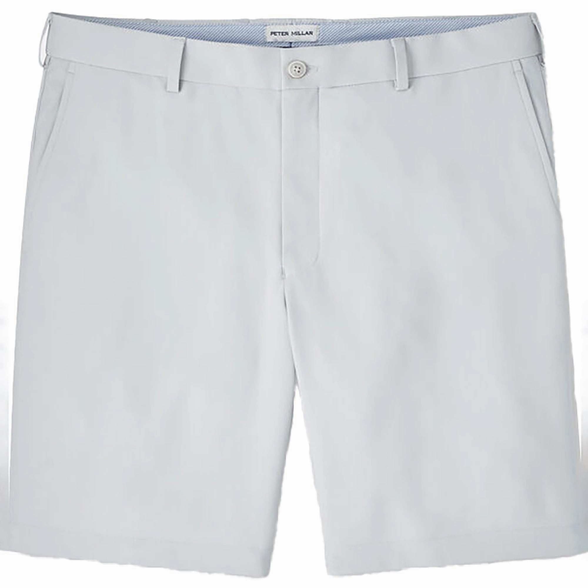Salem Performance Classic Fit Shorts British Grey Peter Millar clothing for men