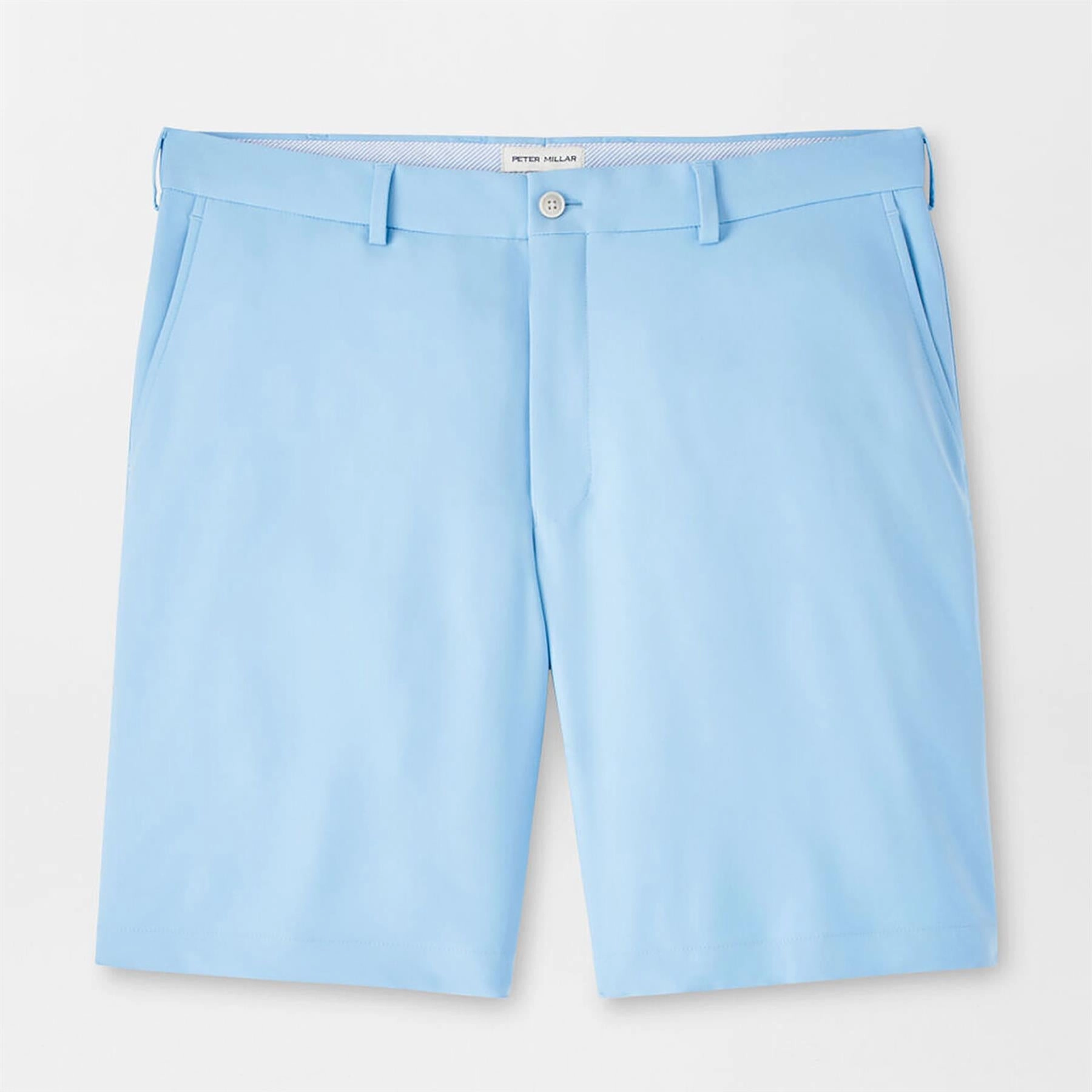 Salem Performance Classic Fit Shorts Cottage Blue Peter Millar Menswear Collection