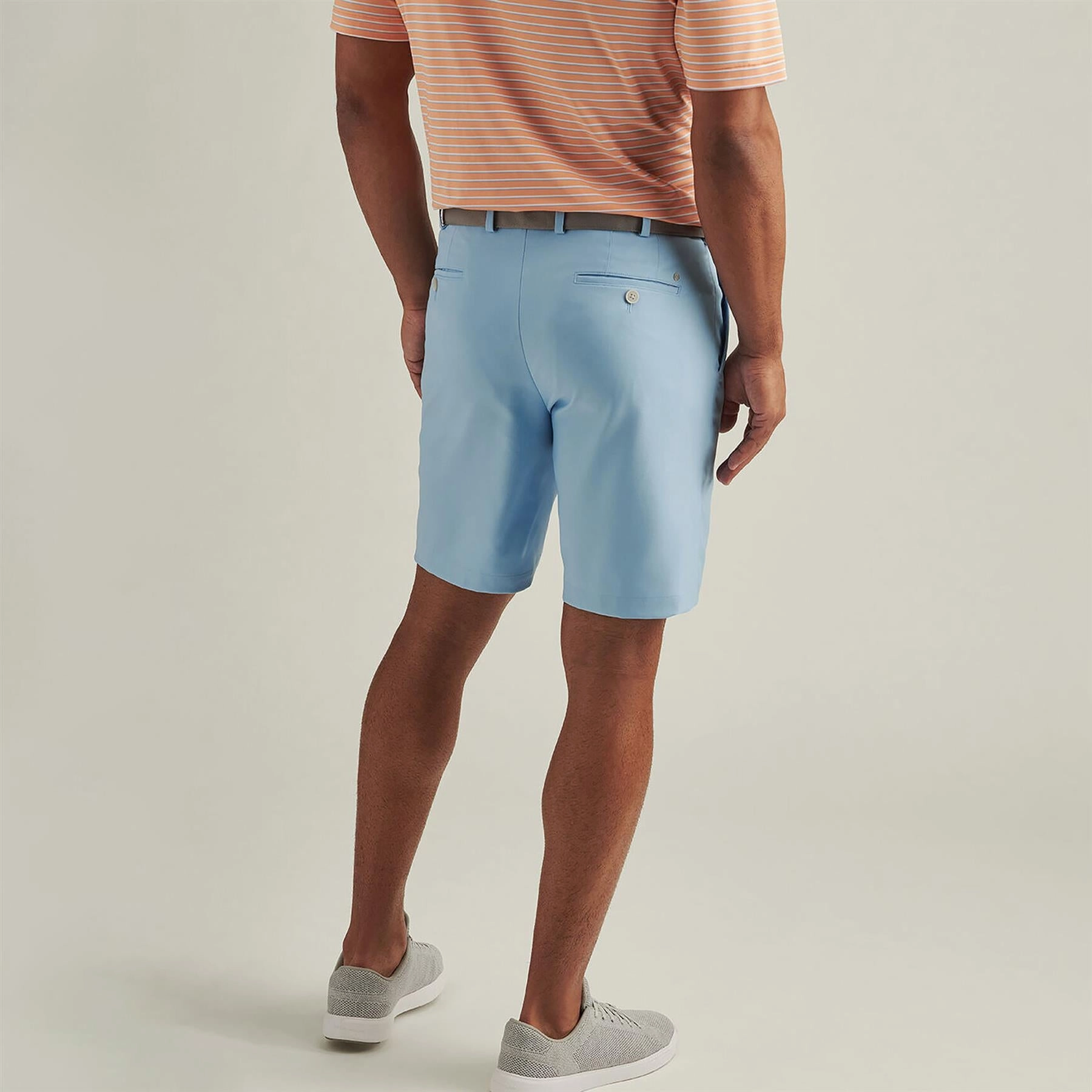 Salem Performance Classic Fit Shorts Cottage Blue Peter Millar Menswear Collection