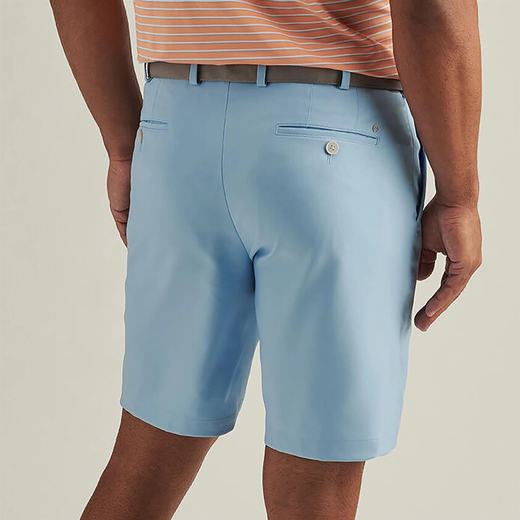 Salem Performance Classic Fit Shorts Cottage Blue Peter Millar Menswear Collection