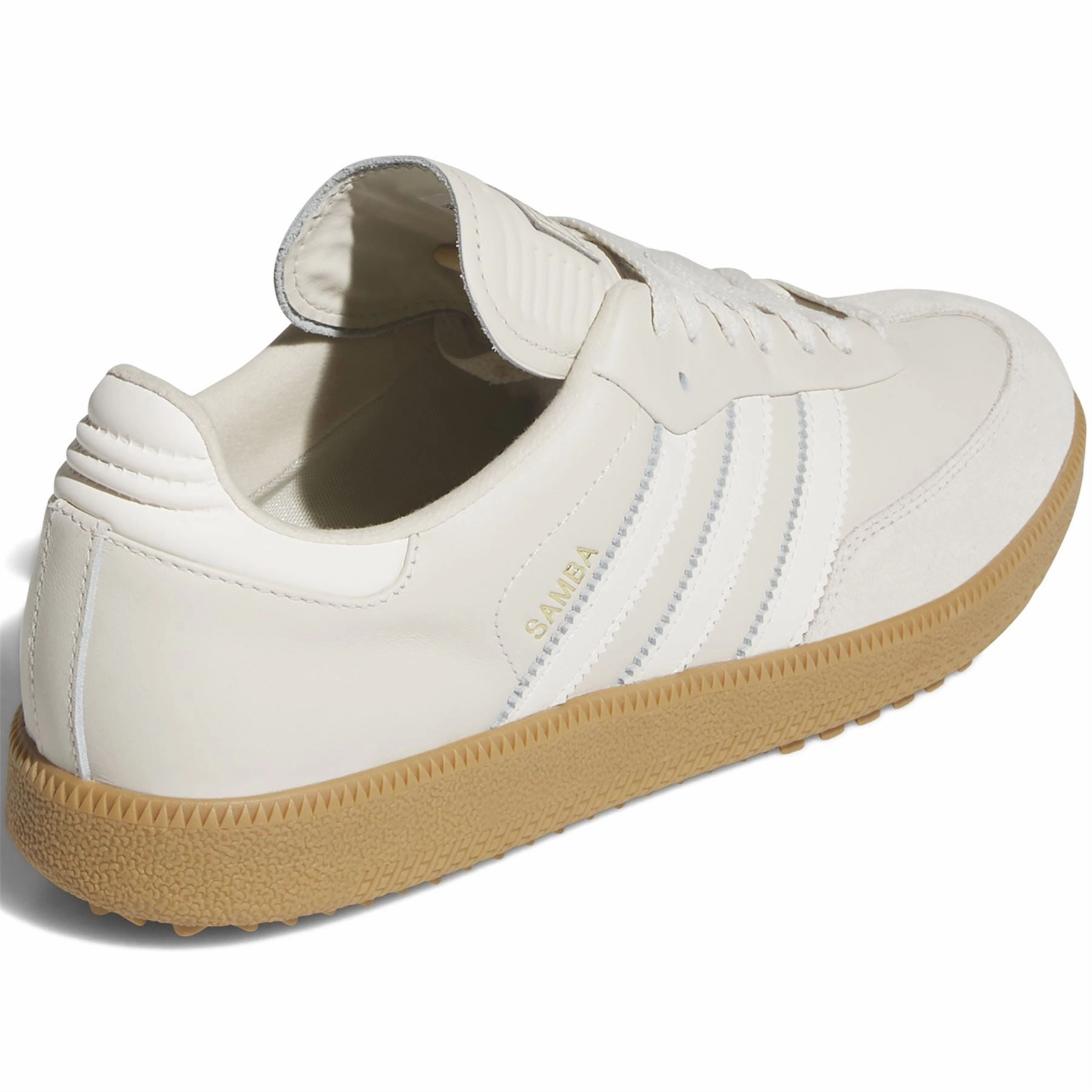 Samba Spikeless Golf Shoes Alumina/White Adidas Men's Apparel