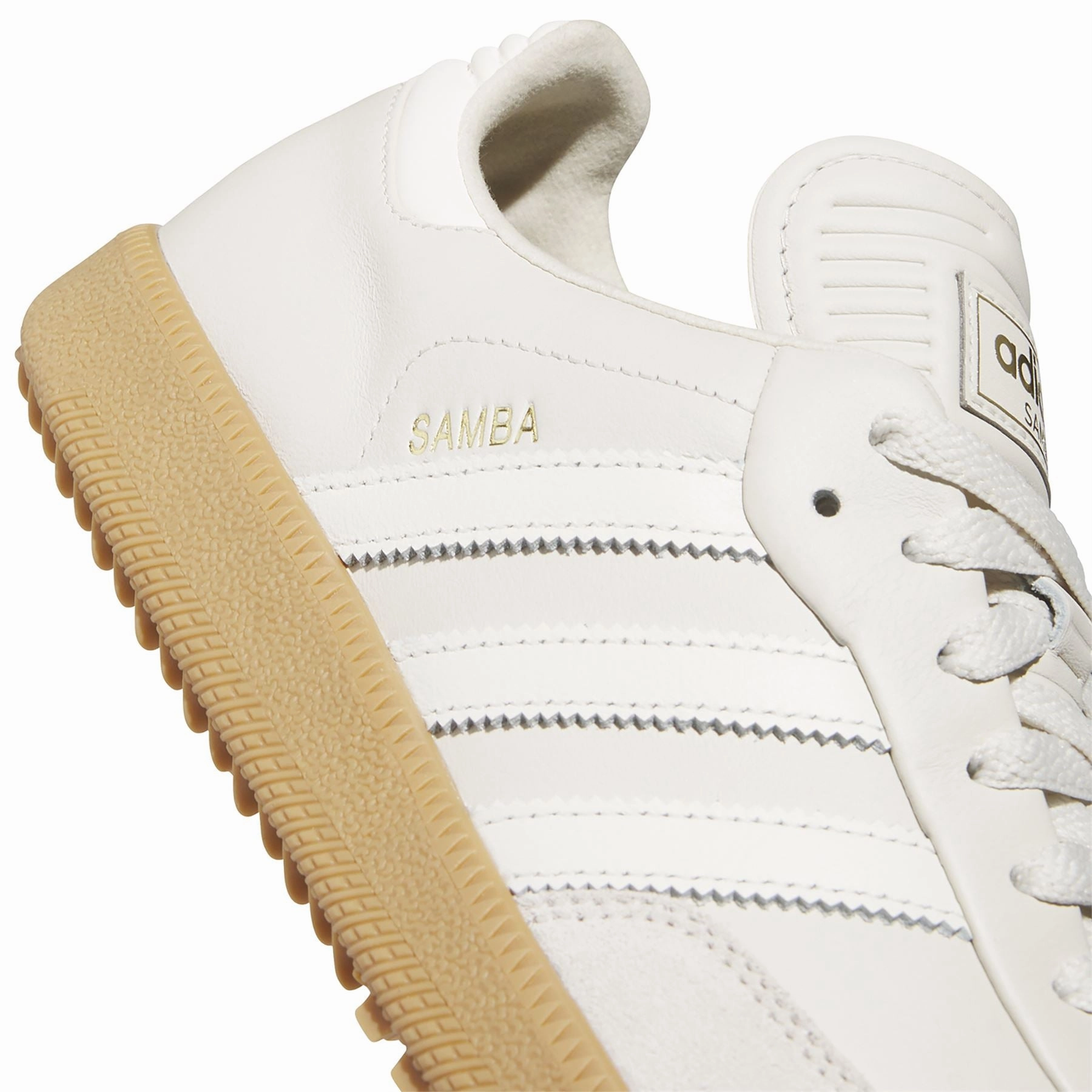 Samba Spikeless Golf Shoes Alumina/White Adidas Men's Apparel