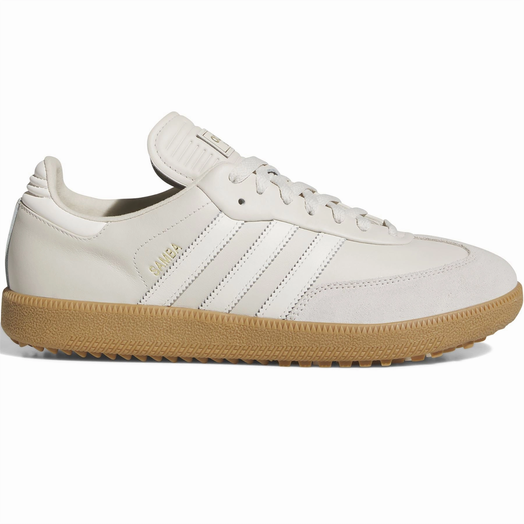Samba Spikeless Golf Shoes Alumina/White Adidas sportswear for men