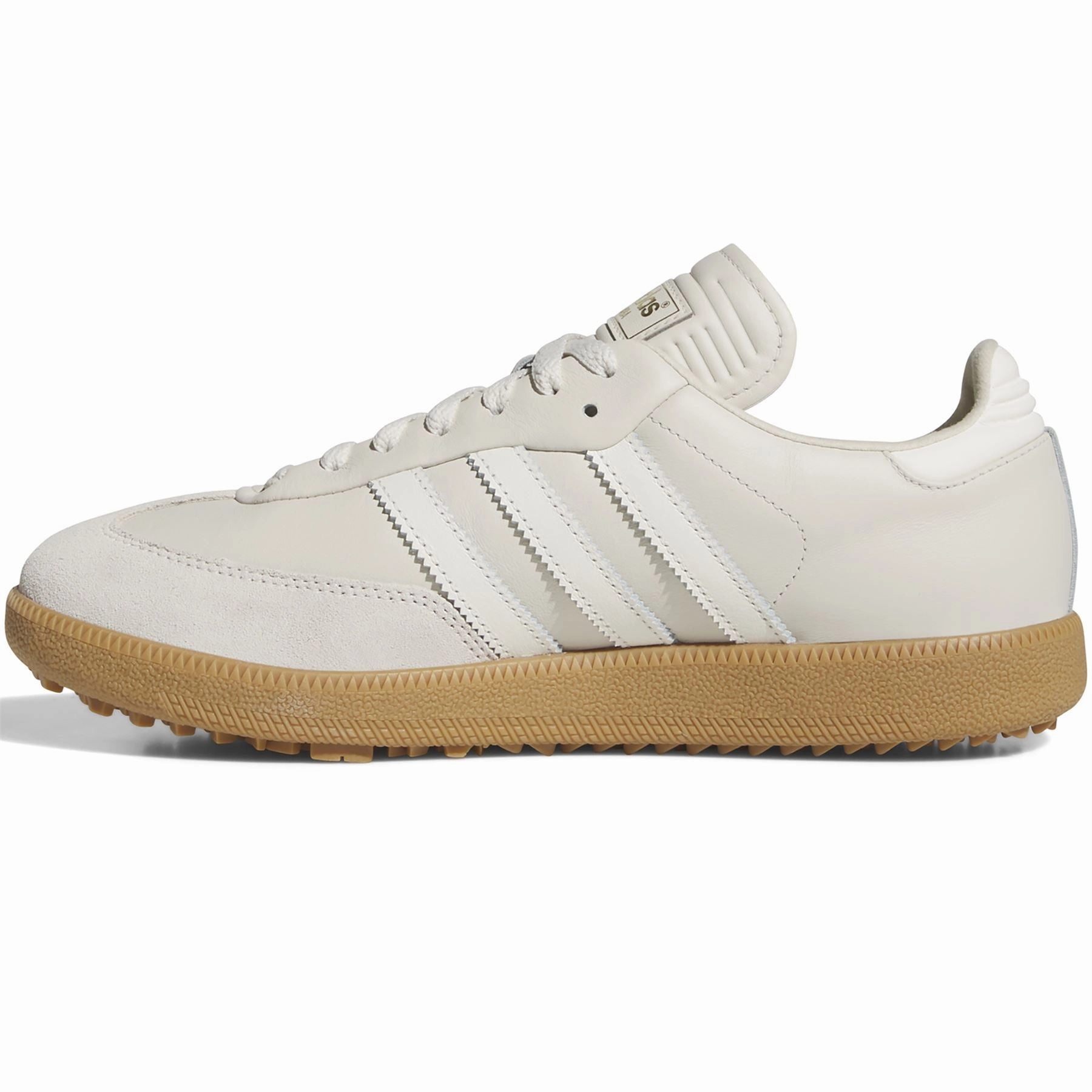 Samba Spikeless Golf Shoes Alumina/White Adidas Men's Apparel