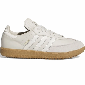 Samba Spikeless Golf Shoes Alumina/White Adidas sportswear for men