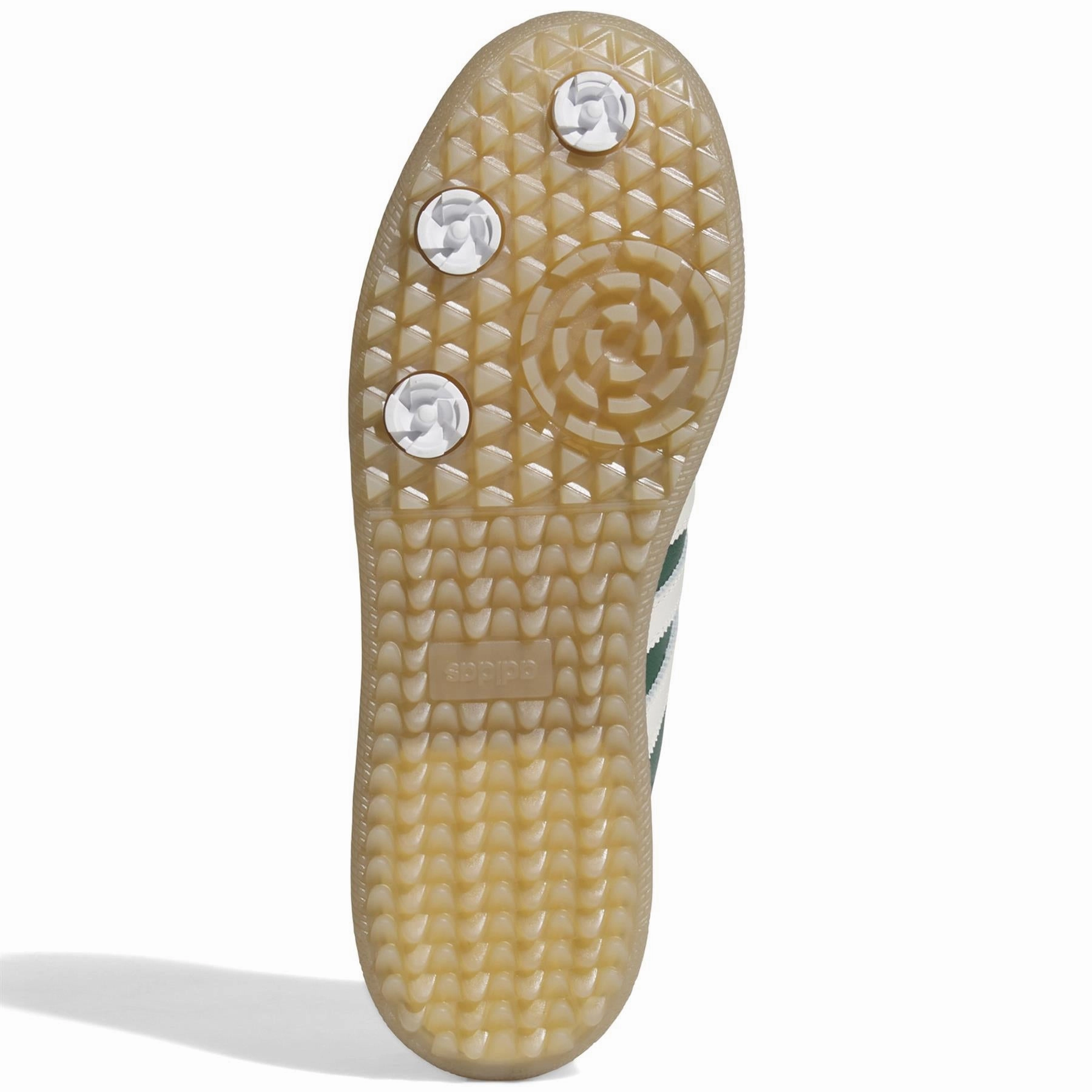Samba Spikeless Golf Shoes Collegiate Green/Off White/Gum Adidas Men's Apparel