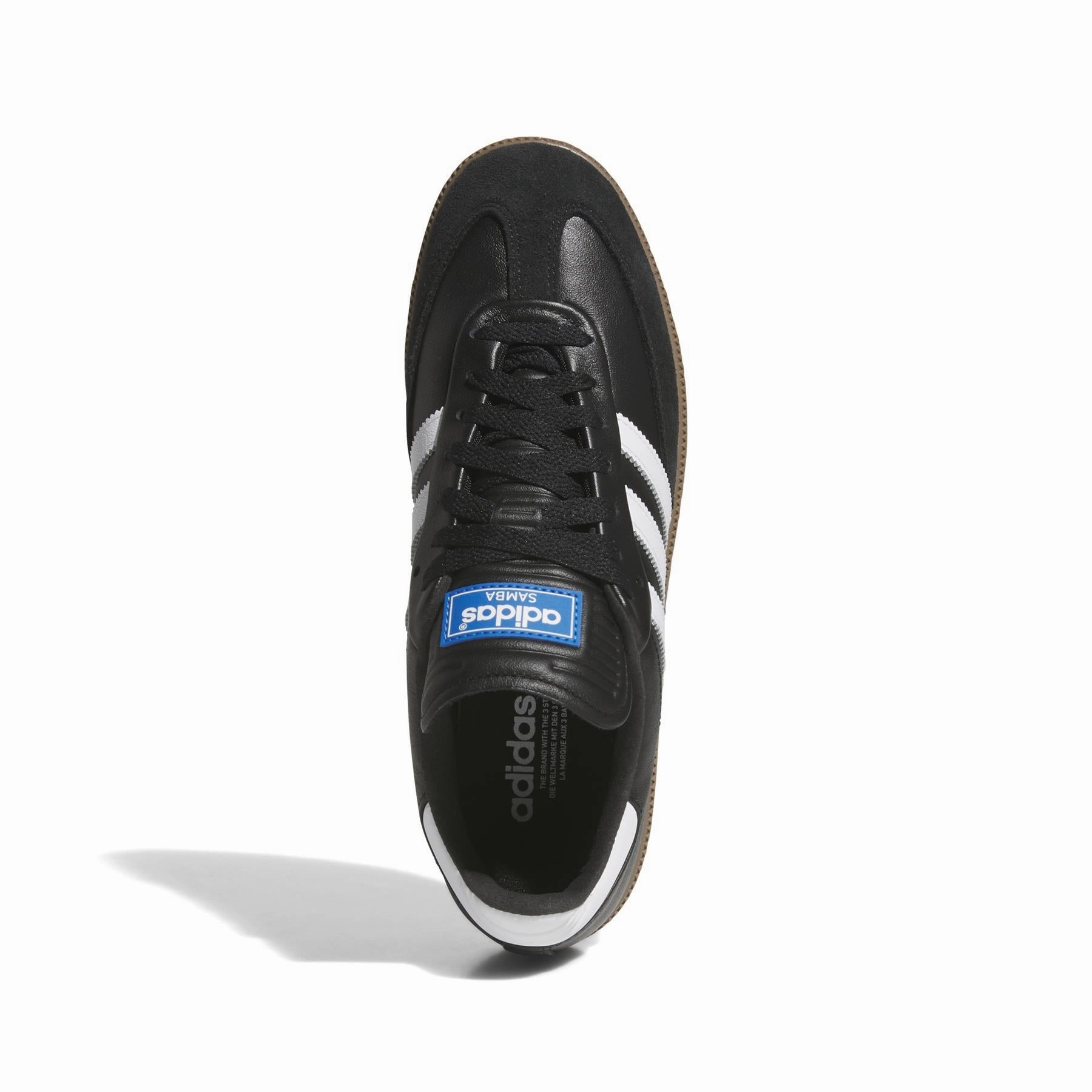 Samba Spikeless Golf Shoes Core Black/White Adidas Men's Apparel