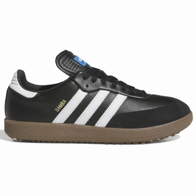 Samba Spikeless Golf Shoes Core Black/White Adidas sportswear for men