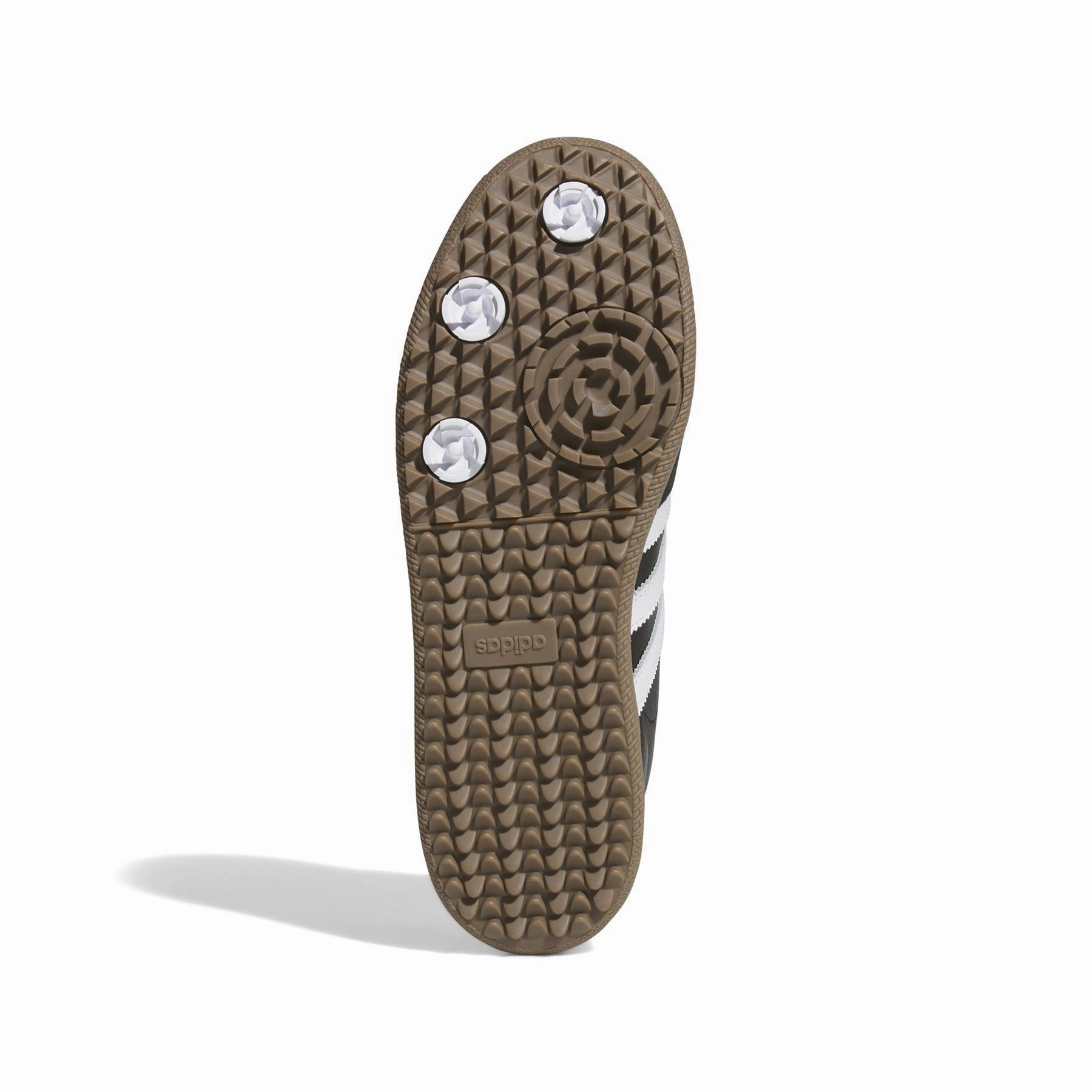 Samba Spikeless Golf Shoes Core Black/White Adidas Men's Apparel
