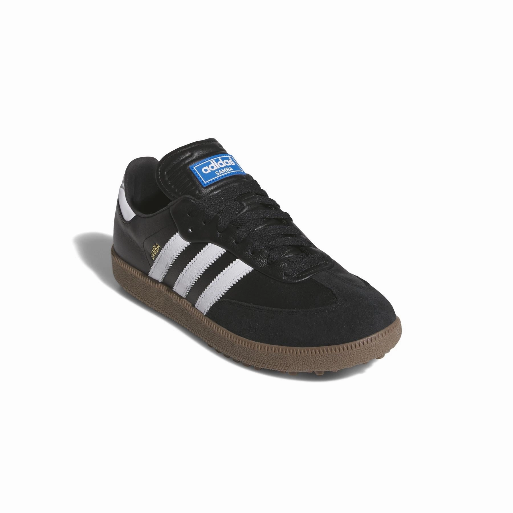 Samba Spikeless Golf Shoes Core Black/White Adidas Men's Apparel